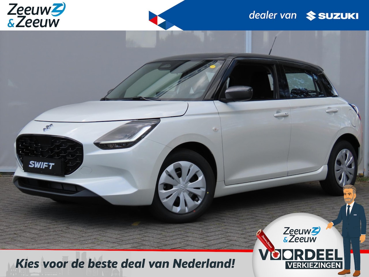 Suzuki Swift - 1.2 Comfort | €2.500.- korting | Led verlichting | Smart entry systeem | Apple Carplay & A - AutoWereld.nl
