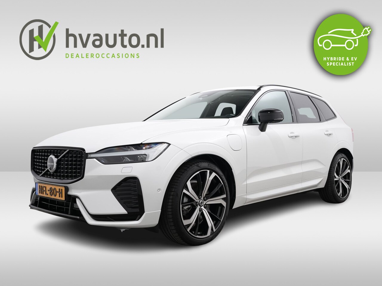 Volvo XC60 - 2.0 RECHARGE T8 455PK AWD ULTRA DARK AUT8 | Luchtvering | Massage | Nappa Leer met stoelko - AutoWereld.nl