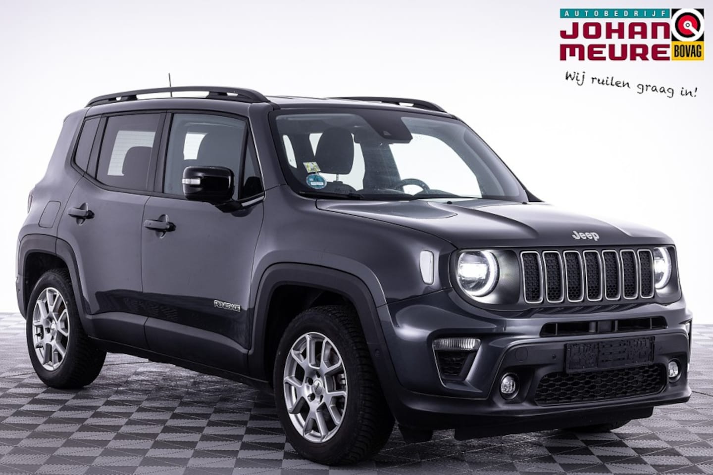 Jeep Renegade - 1.5T e-Hybrid Longitude | Full LED | CAMERA | ECC | NAVI | Automaat - AutoWereld.nl