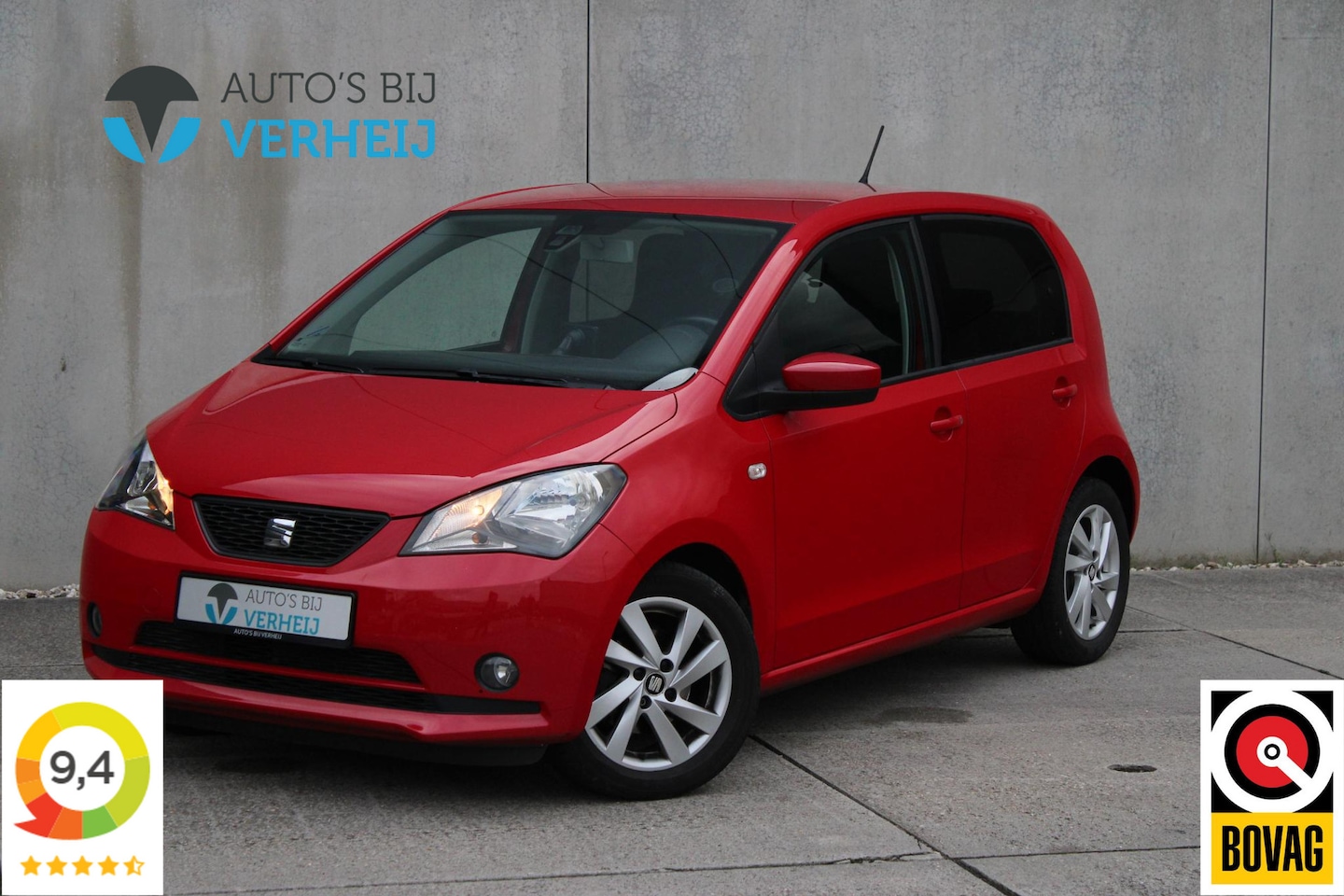 SEAT Mii - 1.0 Sport Dynamic / NAVI / CRUISE CONTROL / STOELVERWARMING - AutoWereld.nl