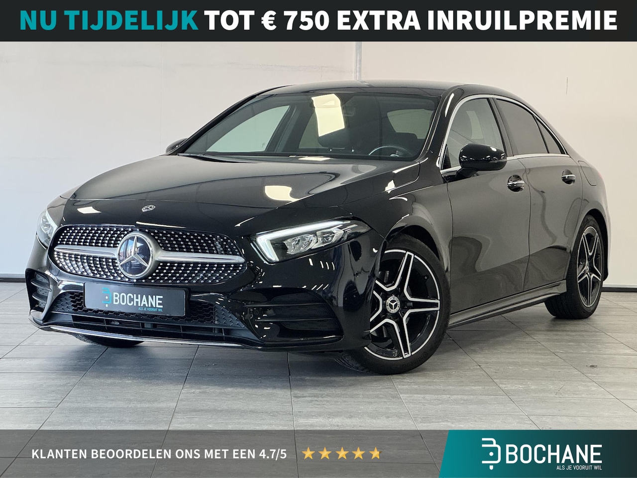 Mercedes-Benz A-klasse - 200 AMG Premium Plus | BURMESTER | SFEER | CARPLAY | CAMERA | - AutoWereld.nl