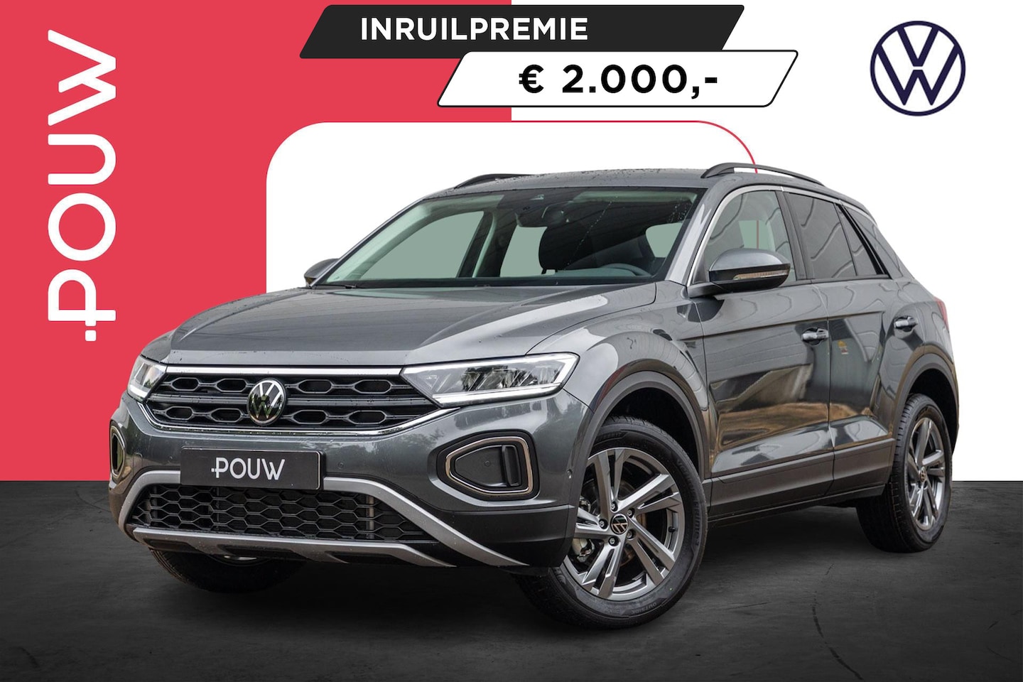 Volkswagen T-Roc - 1.0 TSI 115pk Life Edition | Trekhaak Afneembaar | 17" Velgen - AutoWereld.nl