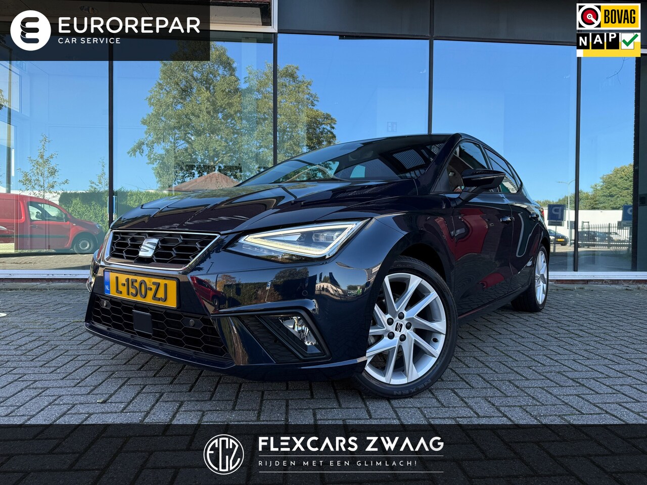 SEAT Ibiza - 1.0 EcoTSI FR Business Intense - Navi - Camera - Alcantara - Winterpakket - Org.NL - AutoWereld.nl
