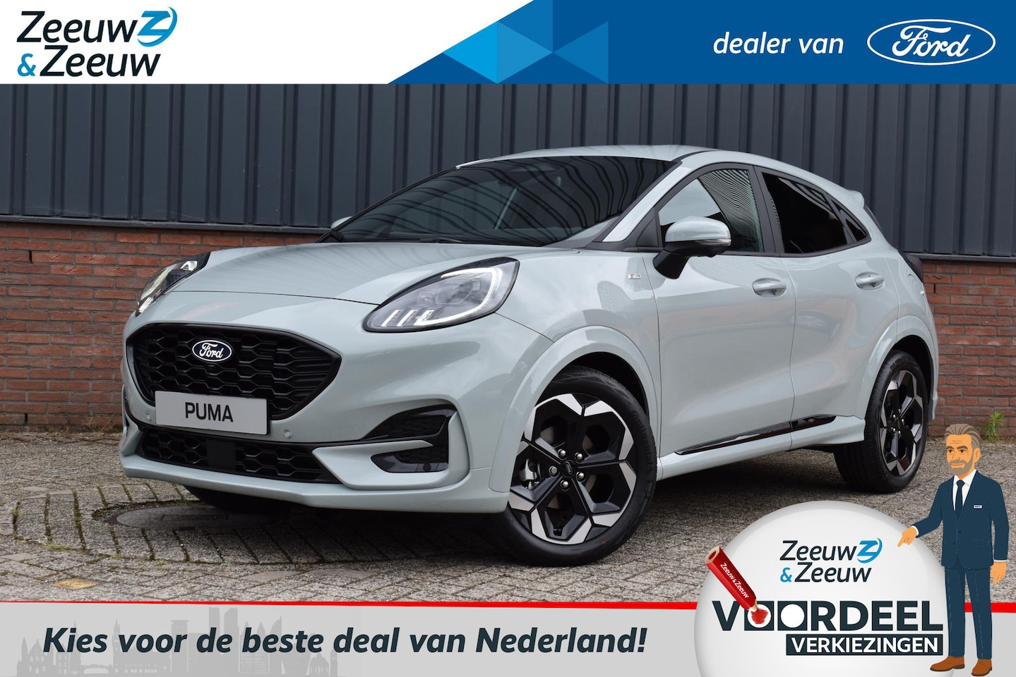 Ford Puma - 1.0 EcoBoost Hybrid ST-Line X | €5000 korting | Direct uit voorraad leverbaar | Winterpack - AutoWereld.nl