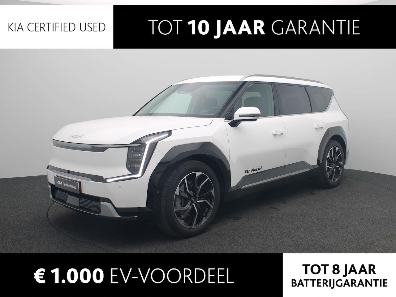 Kia EV9 - Plus 99.8 kWh | DEMO | 21 inch Rebel Velgset | 7 Zits | 360 Camera | Stoelverwarming rondo - AutoWereld.nl