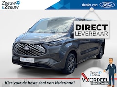 Ford E-Transit Cust. - 340 L2H1 Limited 65 kWh | VOORRAAD | Elektrische Trekhaak | 2-zits | Navigatie | 17 inch v