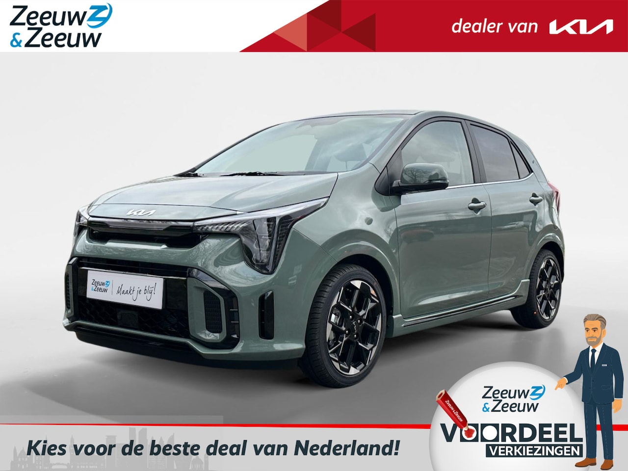 Kia Picanto - 1.0 GDi GT-Line | Enkele kleuren op voorraad bel voor info| € 1.000,- INRUILPREMIE - AutoWereld.nl