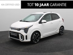 Kia Picanto - 1.0 DPI GT-Line | Leder | Stoelverwarming | Keyless | Camera | Sensoren | Navigatie | Crui
