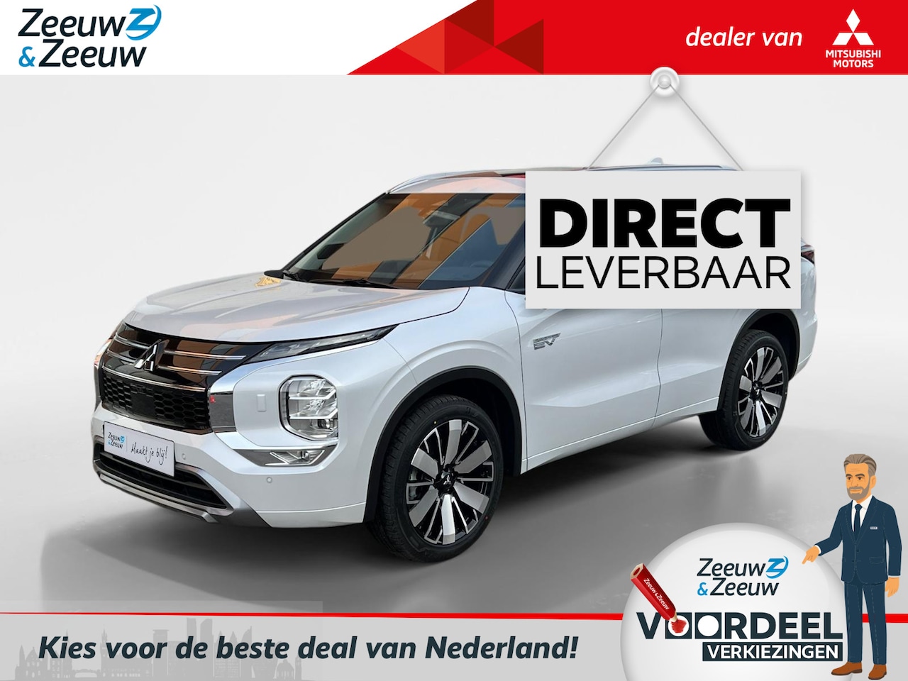 Mitsubishi Outlander - 2.4 PHEV Instyle |€4000,- KORTING| OP=OP| 8 Jaar garantie| - AutoWereld.nl