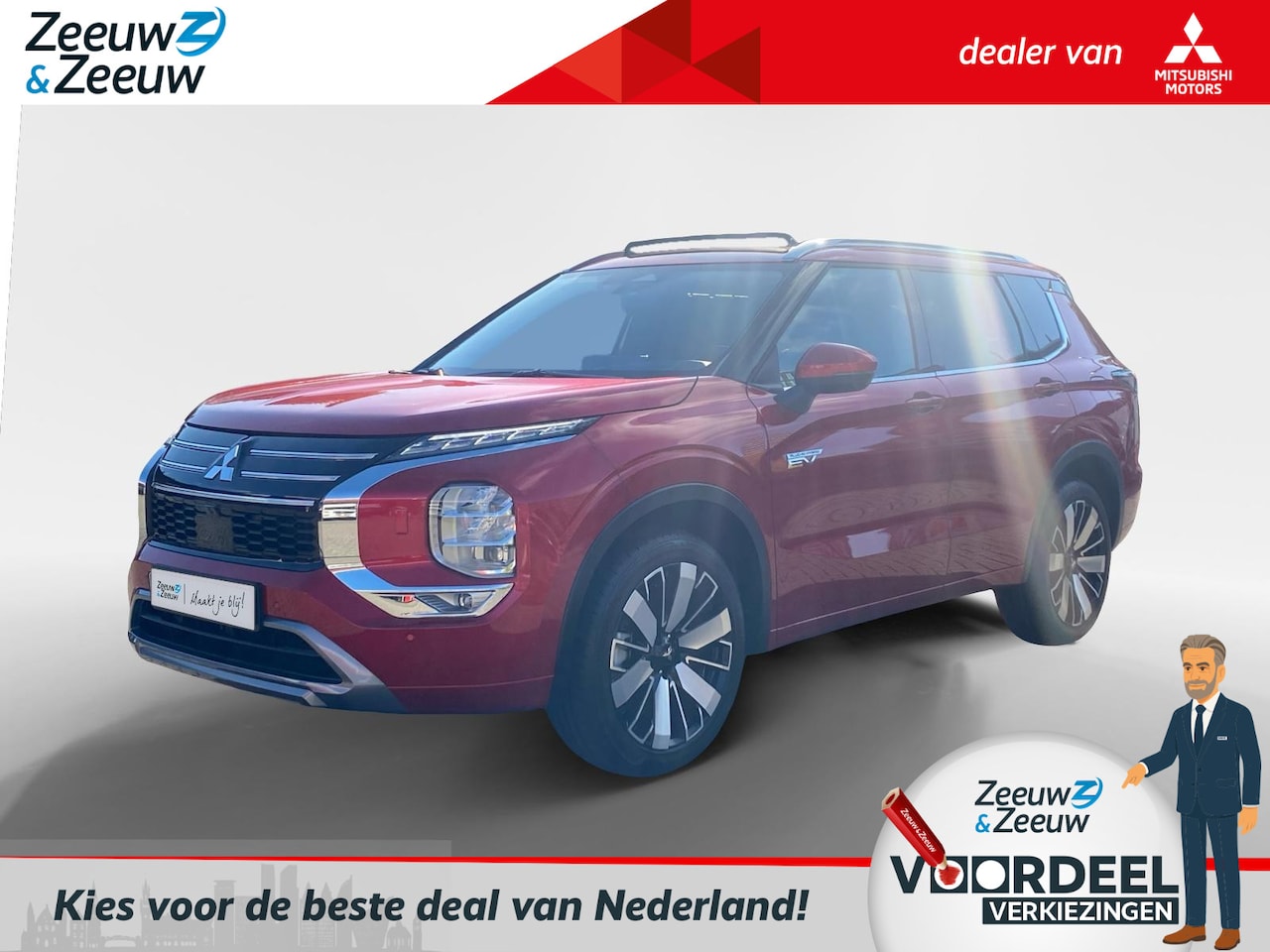 Mitsubishi Outlander - 2.4 PHEV Instyle | NIEUW MODEL | LEVERING 2025 | 4.000 EURO INTRODUCTIE KORTING| NU DIRECT - AutoWereld.nl