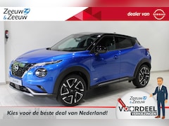 Nissan Juke - 1.6 Hybrid N-Design | € 1500, = KORTING INCLUSIEF INRUILPREMIE* | TWO TONE | ACHTERUITRIJC
