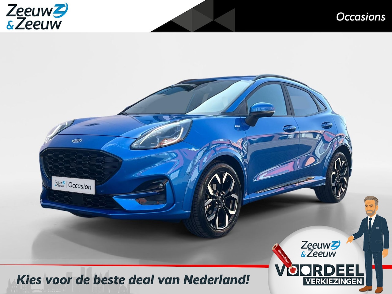 Ford Puma - 1.0 EcoBoost Hybrid ST-Line X | B & O Audio | Climate Controle | Cruise Controle | 18 Inch - AutoWereld.nl