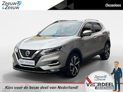 Nissan Qashqai - 1.3 DIG-T Tekna | 360 graden camera | Panorama dak | Stoelverwarming | Adaptive Cruise Con