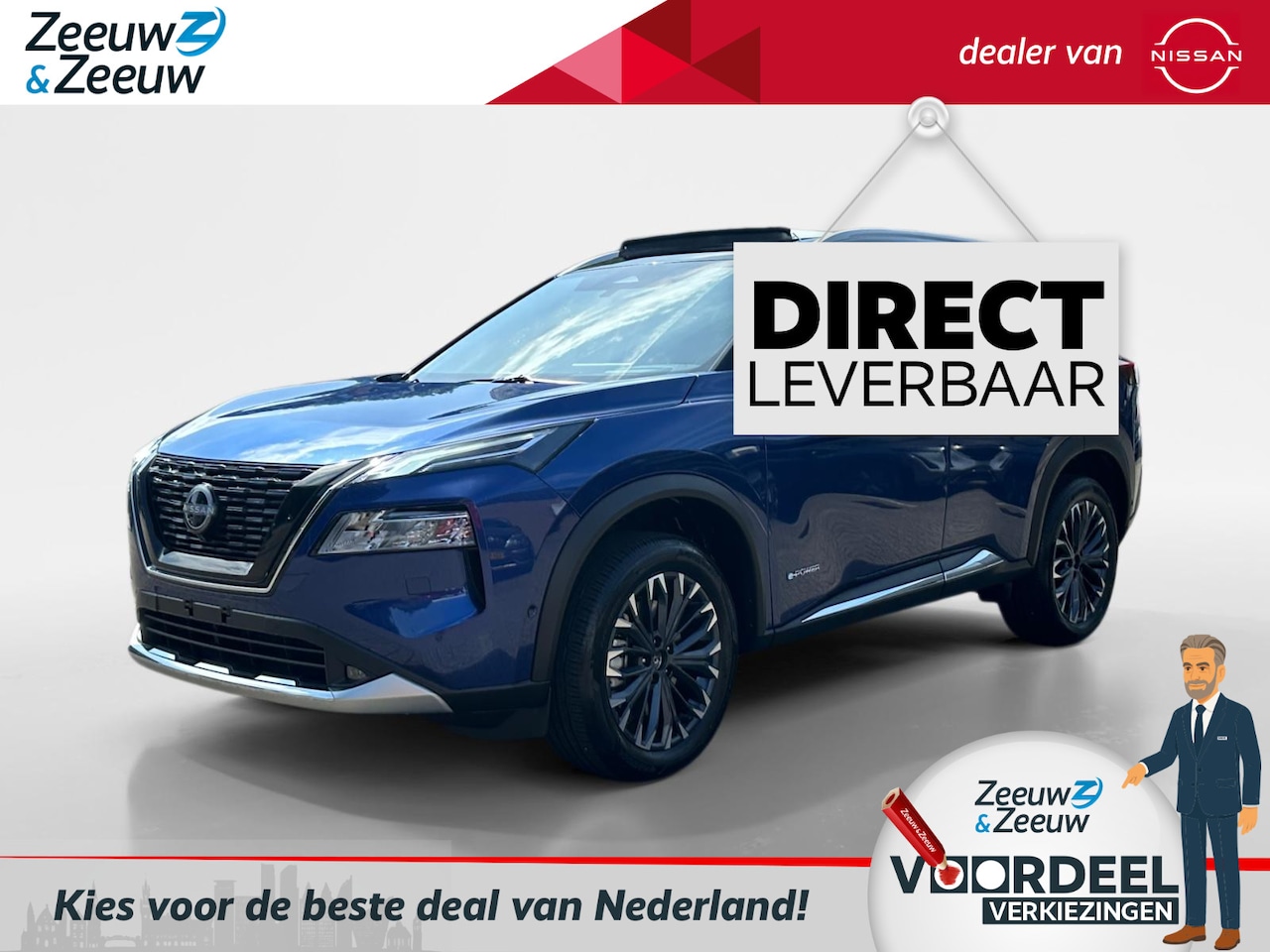 Nissan X-Trail - 1.5 e-4orce Tekna Plus | €1300,- korting inclusief inruilpremie | 7 Zitter | Bomvol optie' - AutoWereld.nl