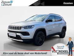 Jeep Compass - | schuifkanteldak | PHEV | climate | adaptieve cruise | verwarmd stuur en stoelen |
