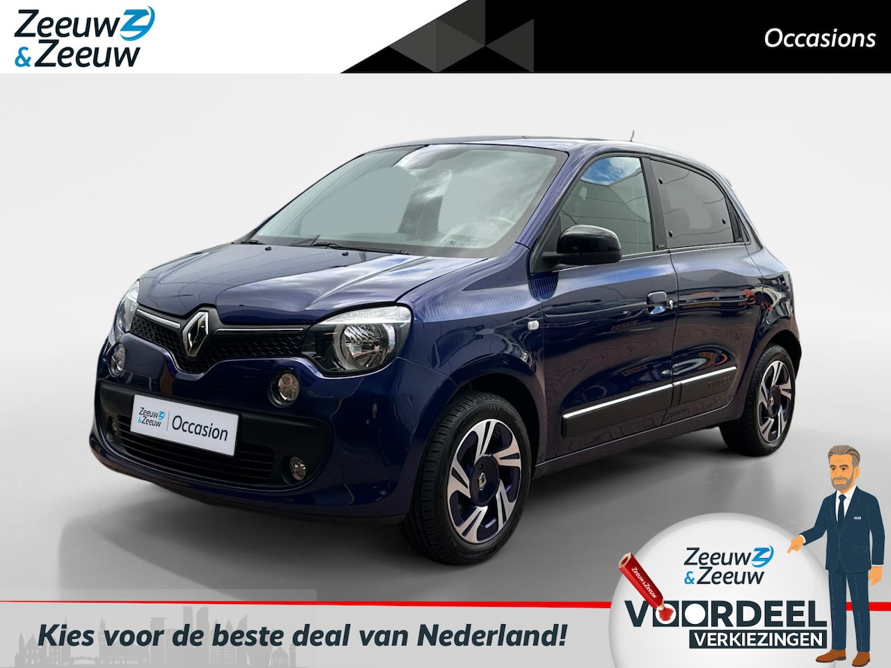 Renault Twingo - 0.9 TCe Dynamique | Automaat | Stoelverwarming | Cruise | Climate | Bluetooth | Dealer Ond - AutoWereld.nl