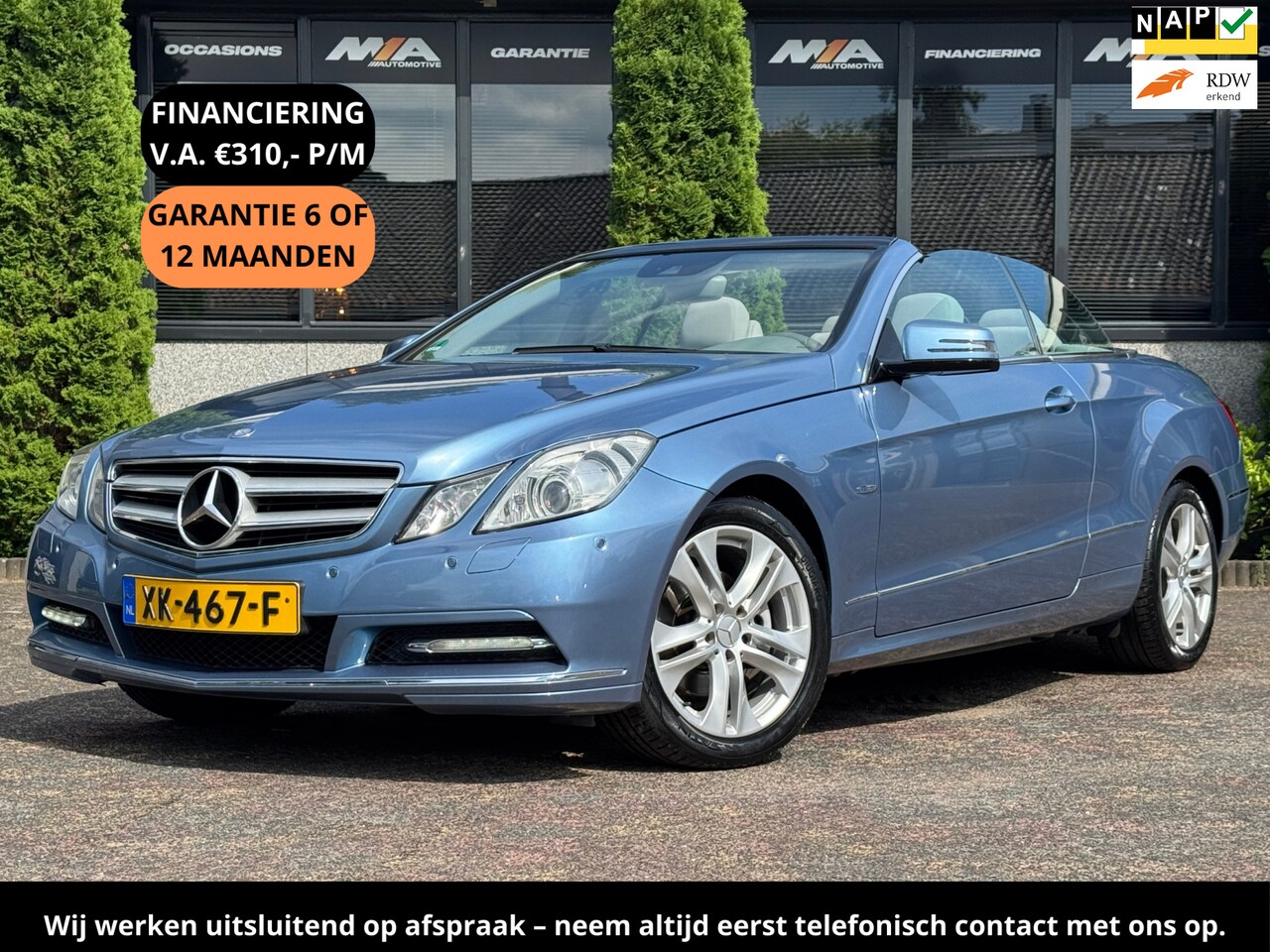 Mercedes-Benz E-klasse Cabrio - 250 CGI Elegance | AUT | LEDER | AIRSCARF - AutoWereld.nl