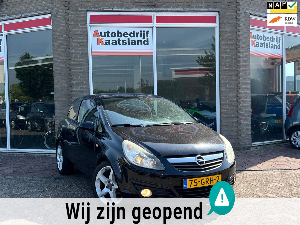 Opel Corsa - 1.4-16V Sport - Clima ( ijskoud ) - LMV - 2008 - AutoWereld.nl