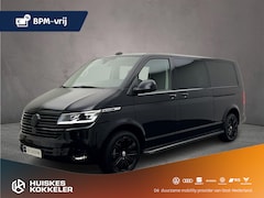 Volkswagen Transporter - 2.0 TDI L2 150PK DSG DC Bulli | Leder | Stoelverwarming | ACC | 2x schuifdeur | Navigatie