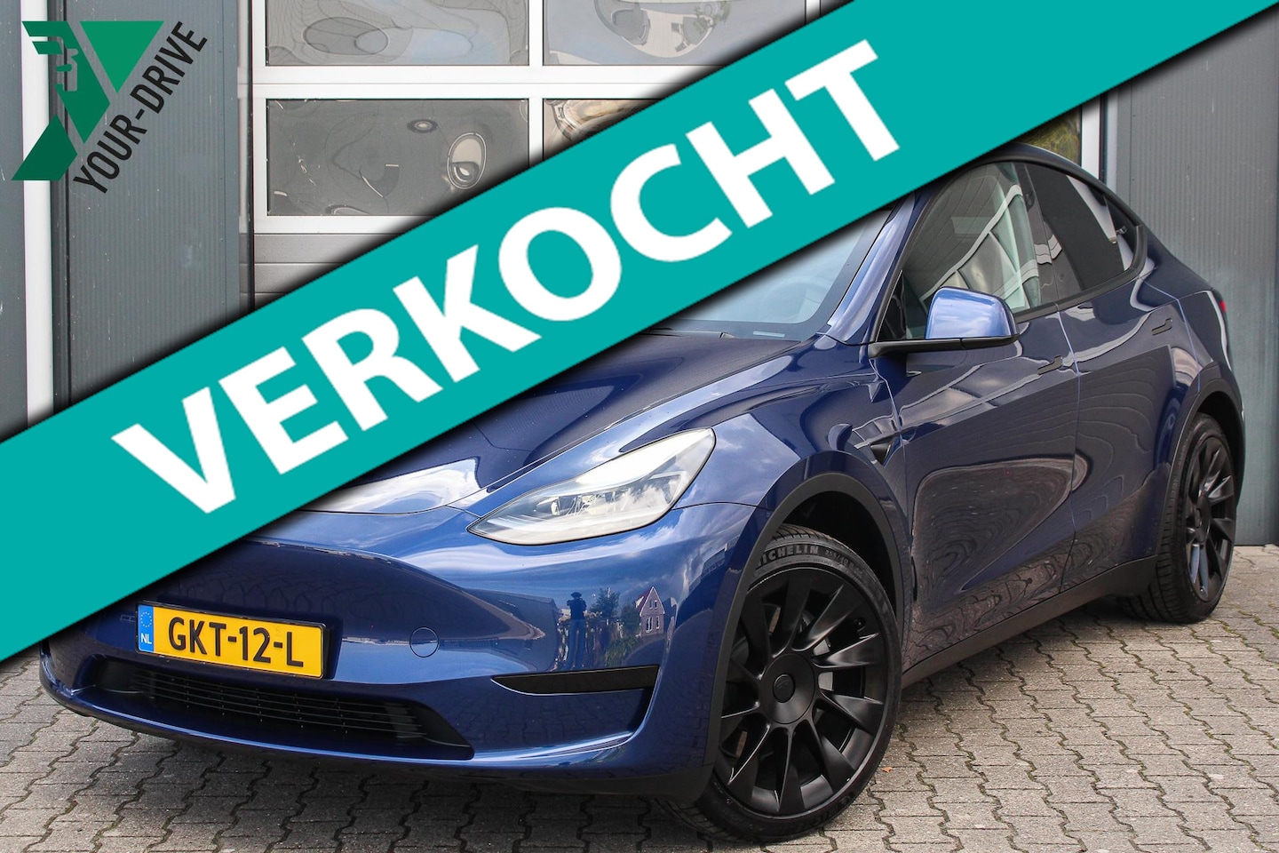 Tesla Model Y - Long Range RWD 75 kWh | Trekhaak & Fabrieksgarantie | Nette origineel Nederlandse Tesla mo - AutoWereld.nl