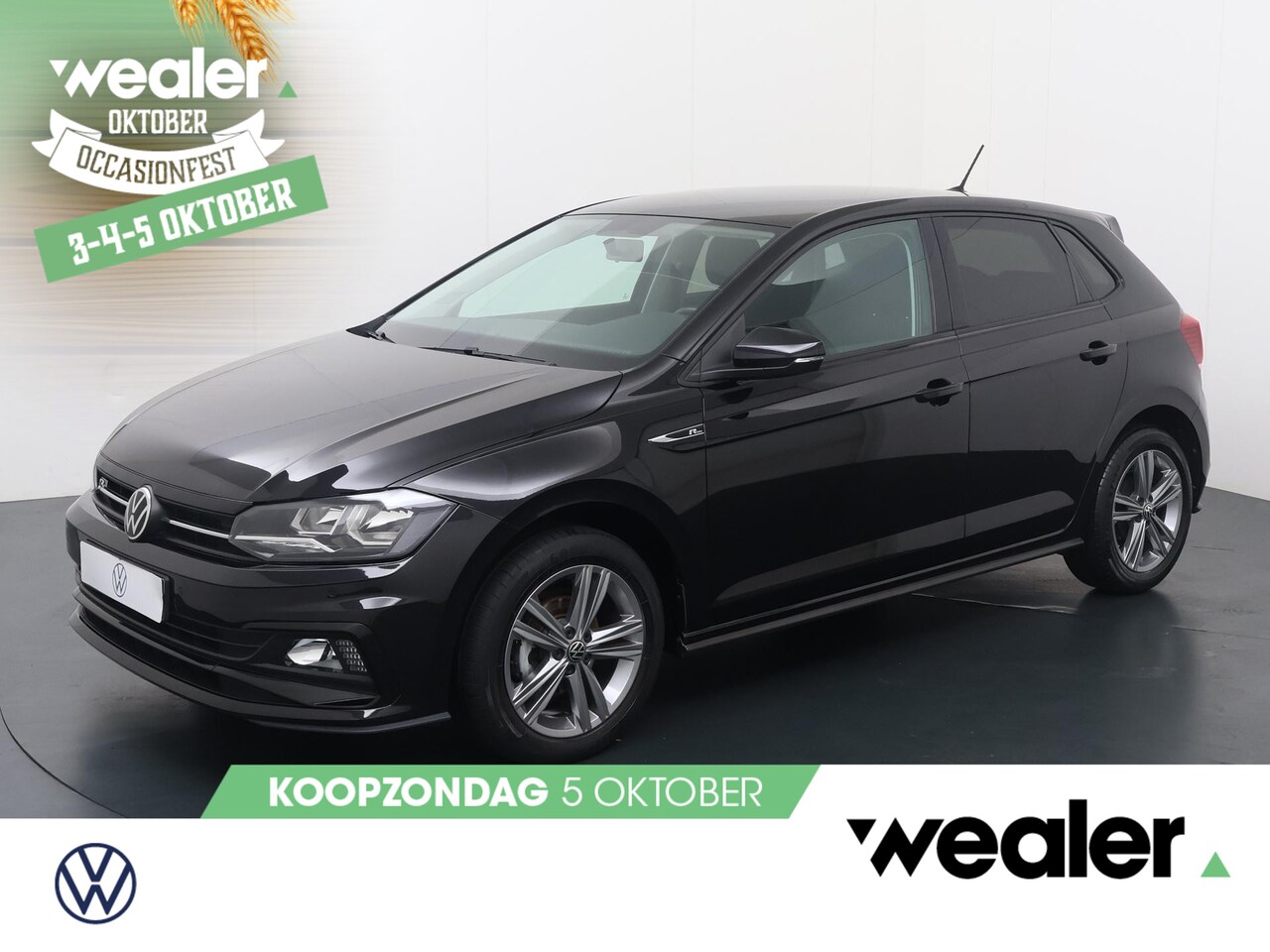 Volkswagen Polo - 1.0 TSI R-Line Edition | 95 PK | Climate control | Apple Carplay/Android Auto | Parkeersen - AutoWereld.nl