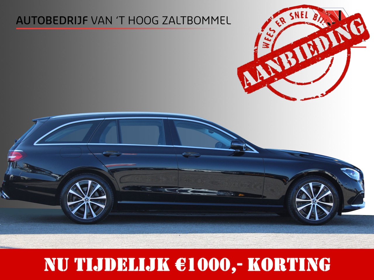 Mercedes-Benz E-klasse Estate - 300e Avantgarde DISTRONIC WIDESCREEN DAB TREKHAAK - AutoWereld.nl
