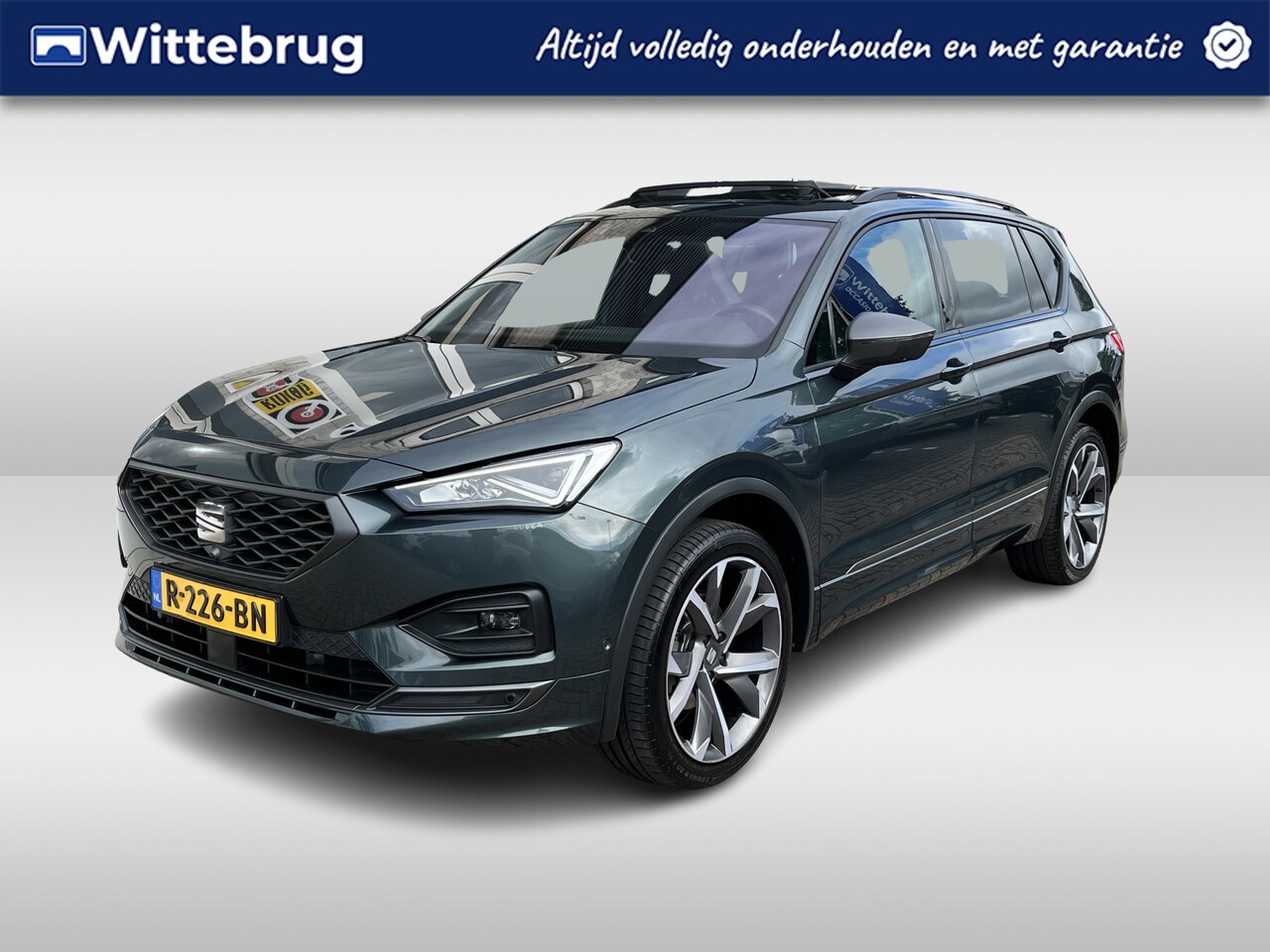 SEAT Tarraco - 1.5 TSI FR Business Intense / AUTOMAAT/ PANO/ TREKHAAK/ 360 CAMERA/ PARK. SENSOREN/ MEMORY - AutoWereld.nl