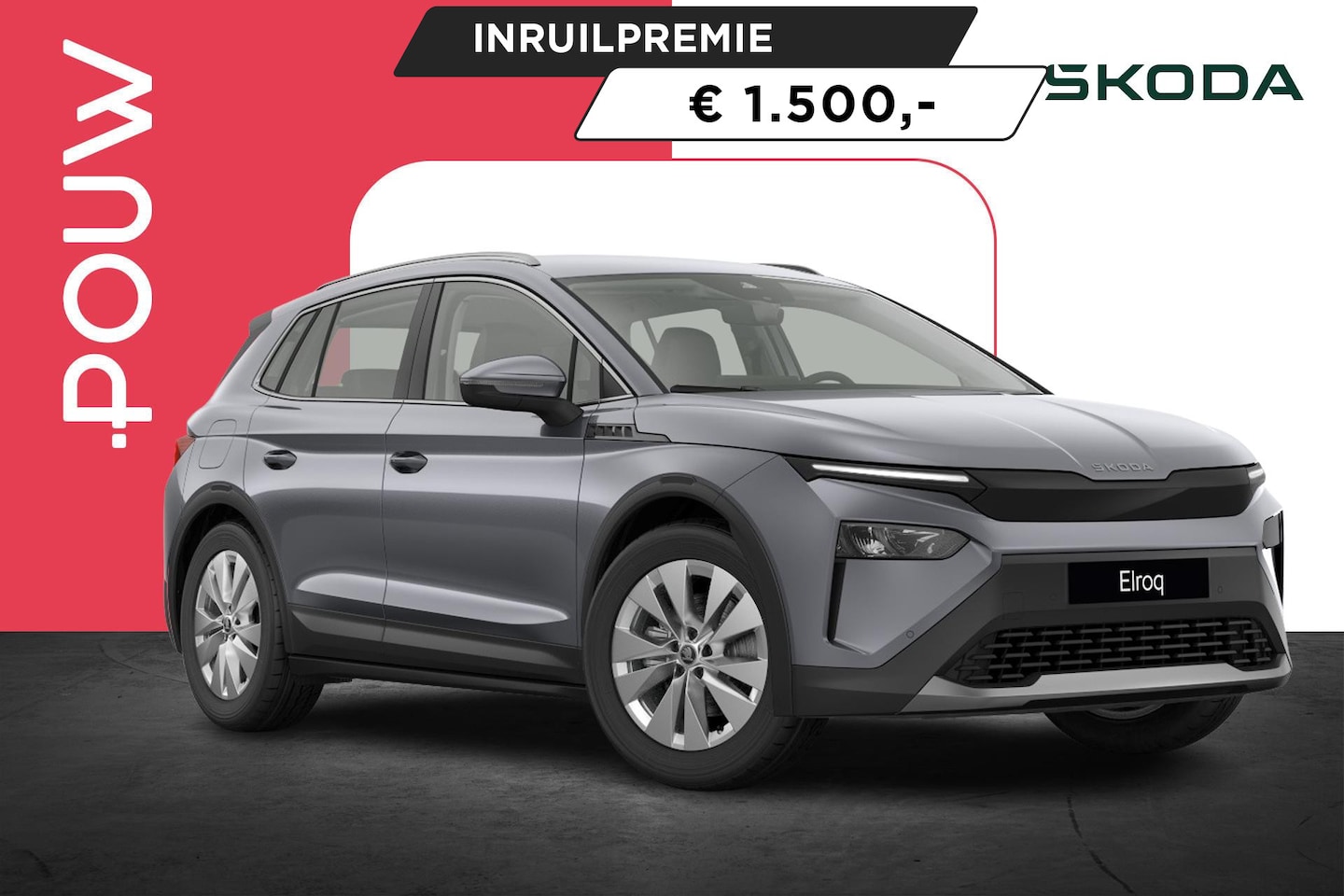 Skoda Elroq - 85 286pk Business Edition Tour | 19" Velgen | Trekhaak Wegklapbaar - AutoWereld.nl