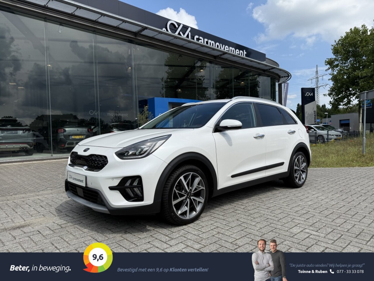 Kia Niro - 1.6 GDI Hybride DynamicPlusline | Navi | ACC | Keyless | Camera - AutoWereld.nl