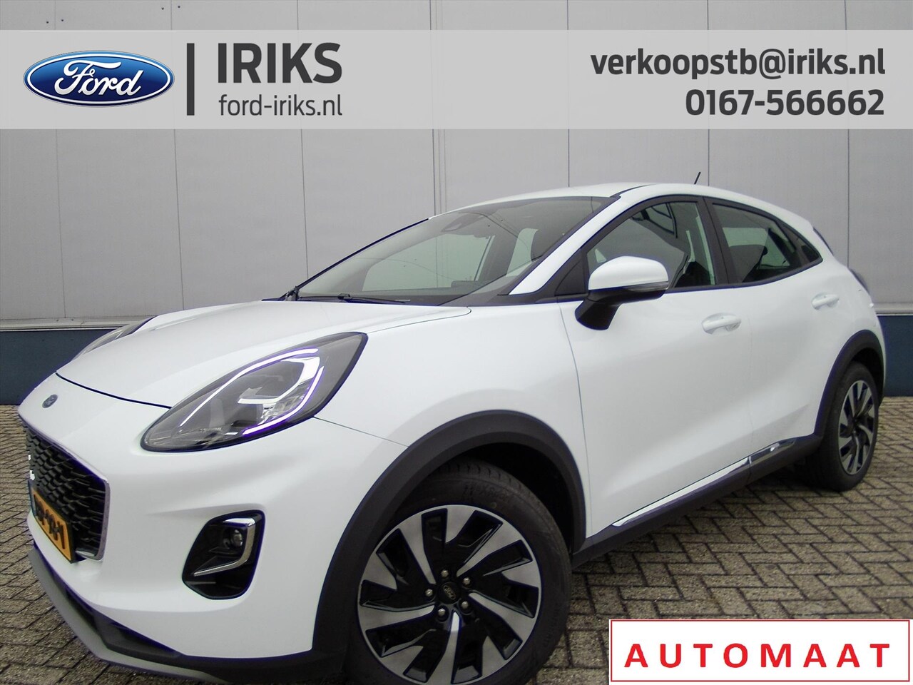 Ford Puma - 1.0i Ecoboost Hybrid 125pk Automaat Titanium - AutoWereld.nl
