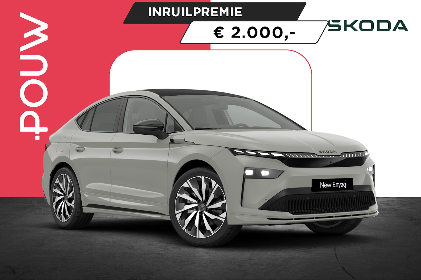 Skoda Enyaq Coupé iV - 286pk 85 Sportline | Business Upgrade Pakket Advanced | Trekhaak Wegklapbaar - AutoWereld.nl