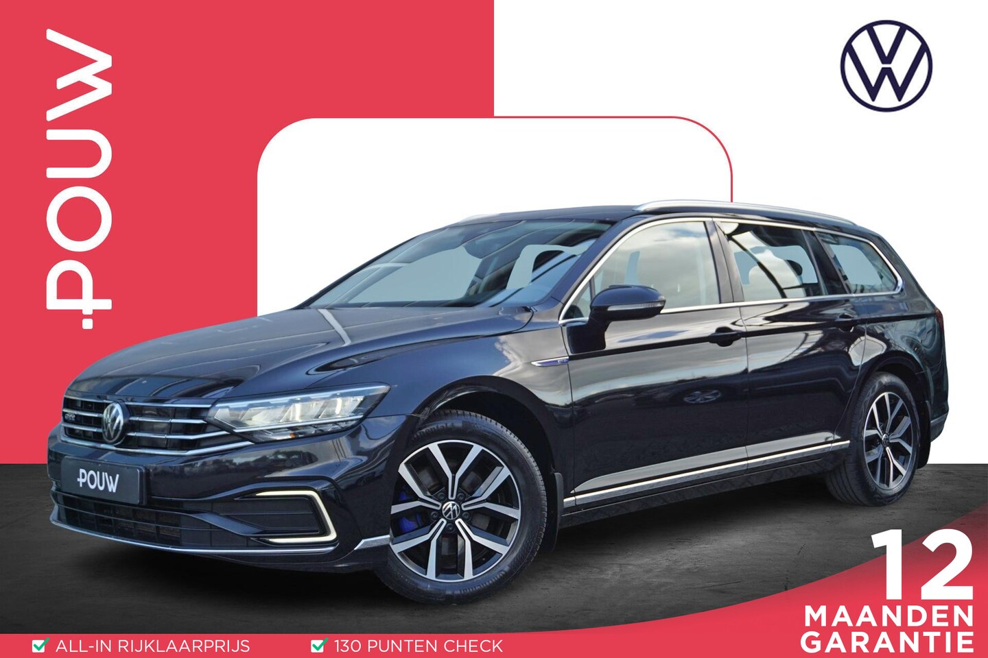 Volkswagen Passat Variant - GTE 1.4 TSI 218pk DSG PHEV Business | Trekhaak | Stoelverwarming | Navigatie - AutoWereld.nl