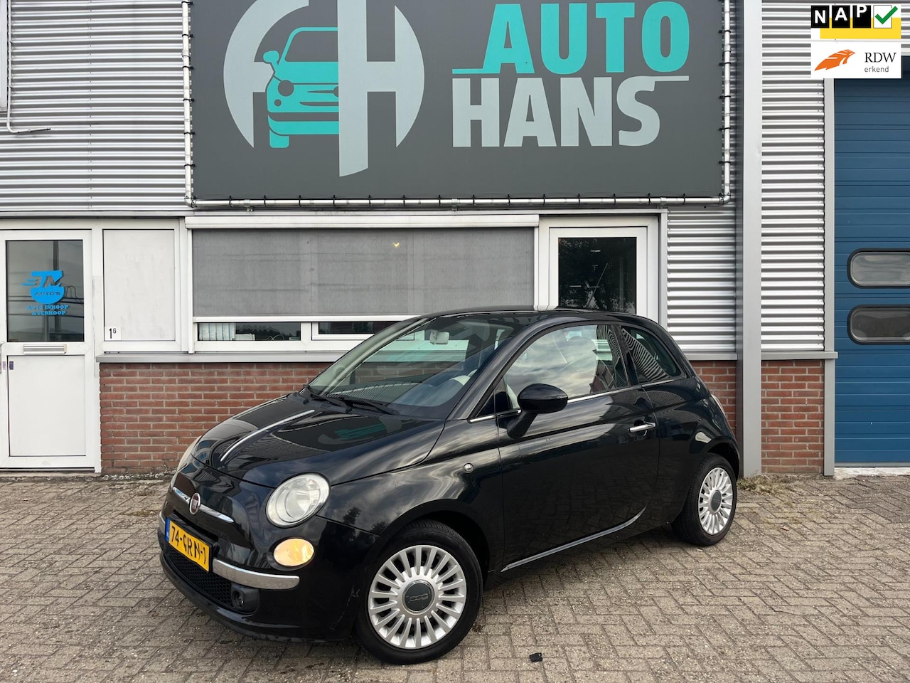 Fiat 500 - 1.4-16V Lounge | leder | orig. NL | nwe APK | - AutoWereld.nl