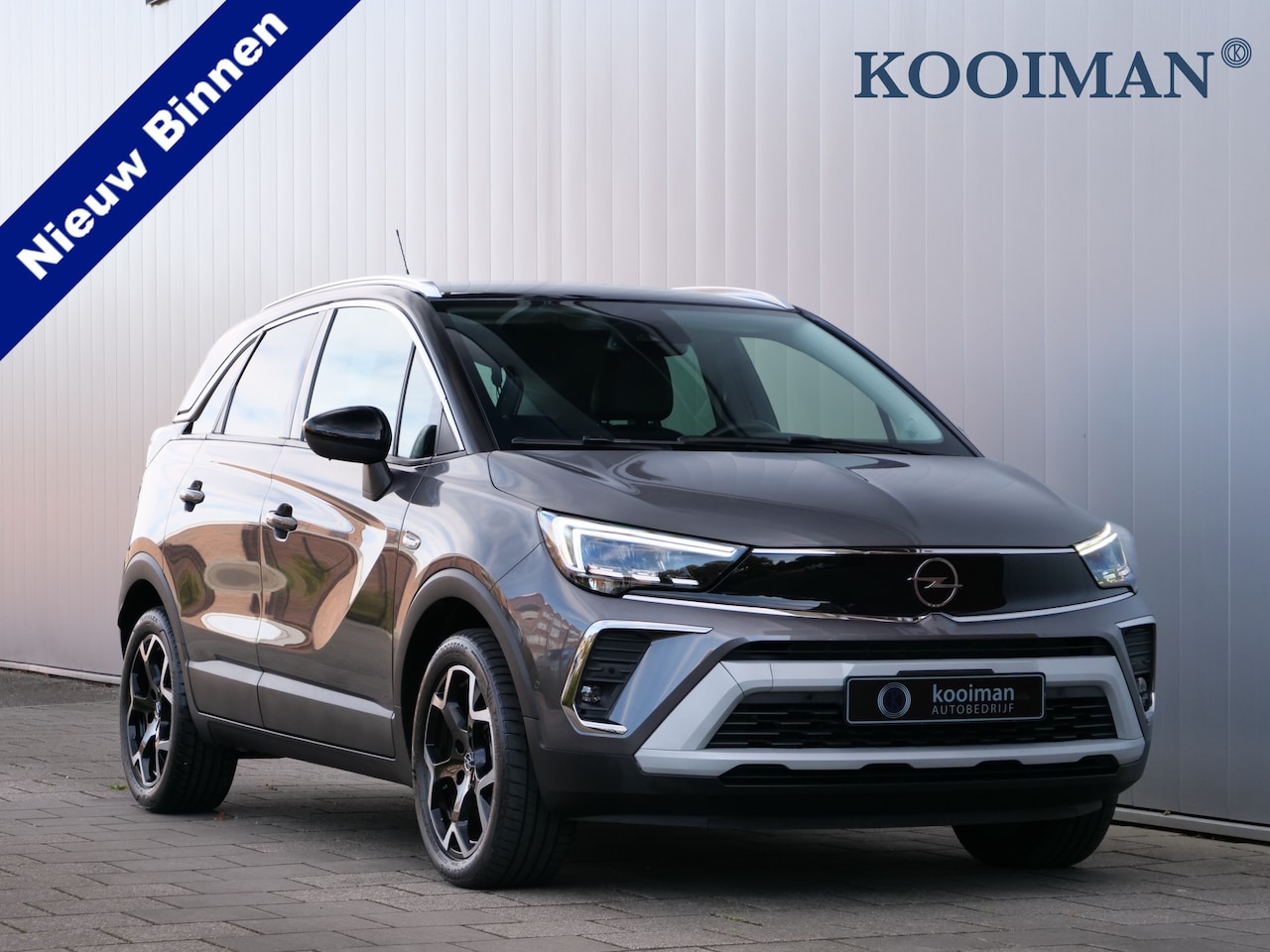 Opel Crossland - 1.2 Turbo 110 Pk Ultimate Navi / DAB / Apple Carplay / Camera - AutoWereld.nl
