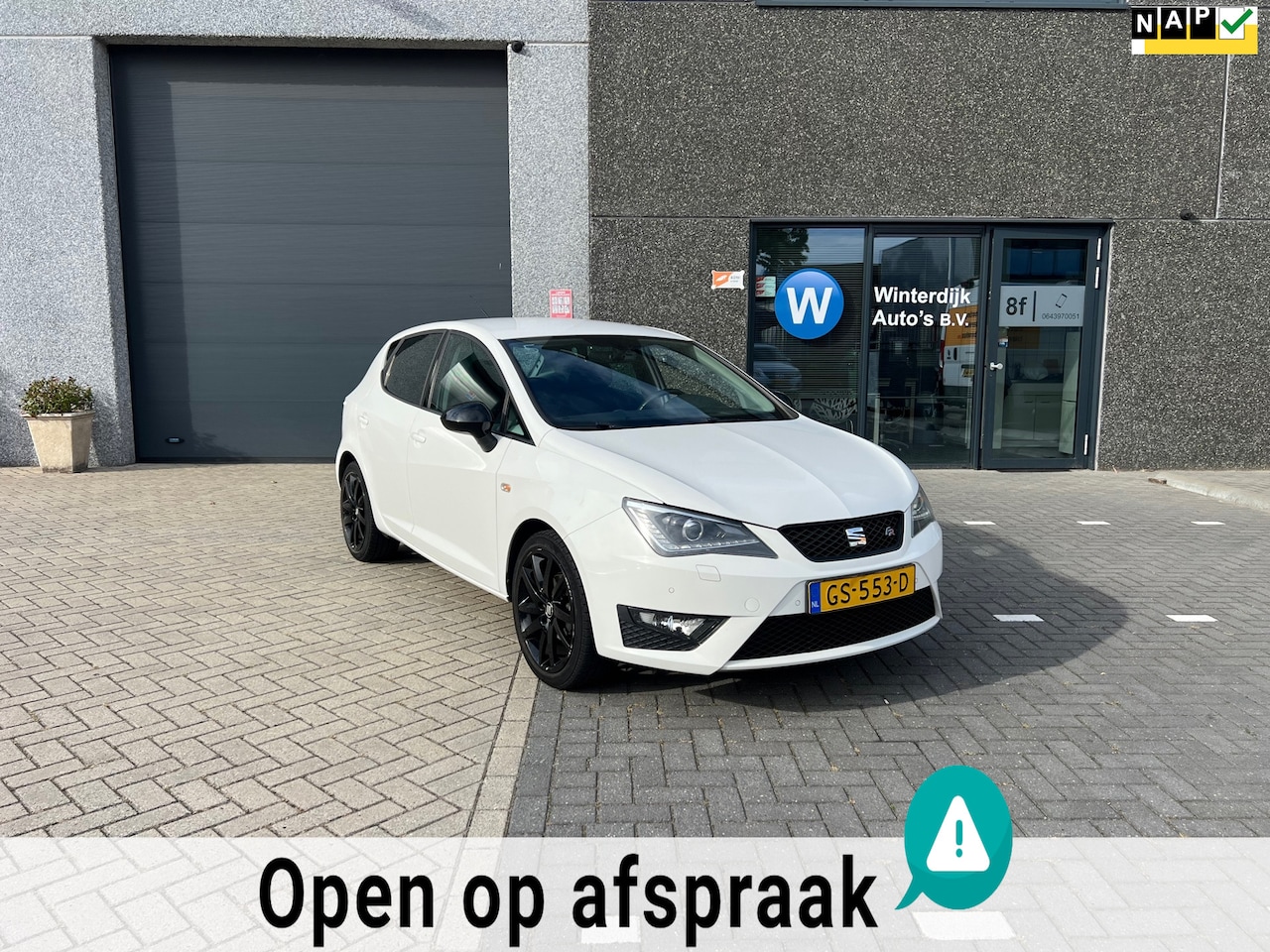 SEAT Ibiza SC - 1.0 EcoTSI FR Clima, Cruise, Parkeersensoren - AutoWereld.nl