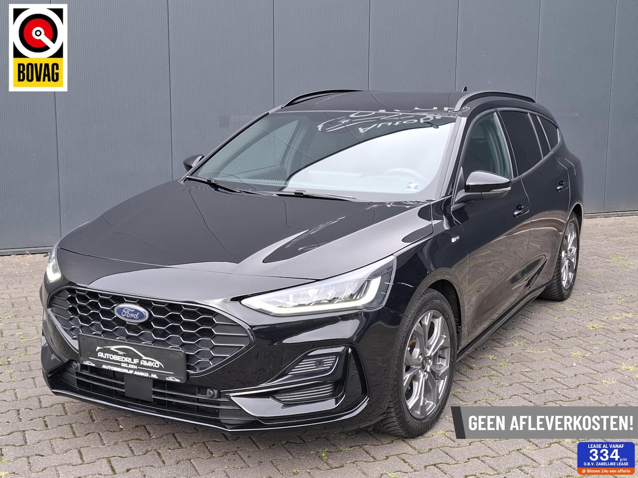 Ford Focus Wagon - 1.0 EcoBoost Hybrid ST Line / FABRIEKSGARANTIE / CRUISE. / STOEL EN STUURVERW. / NAVI / DA - AutoWereld.nl