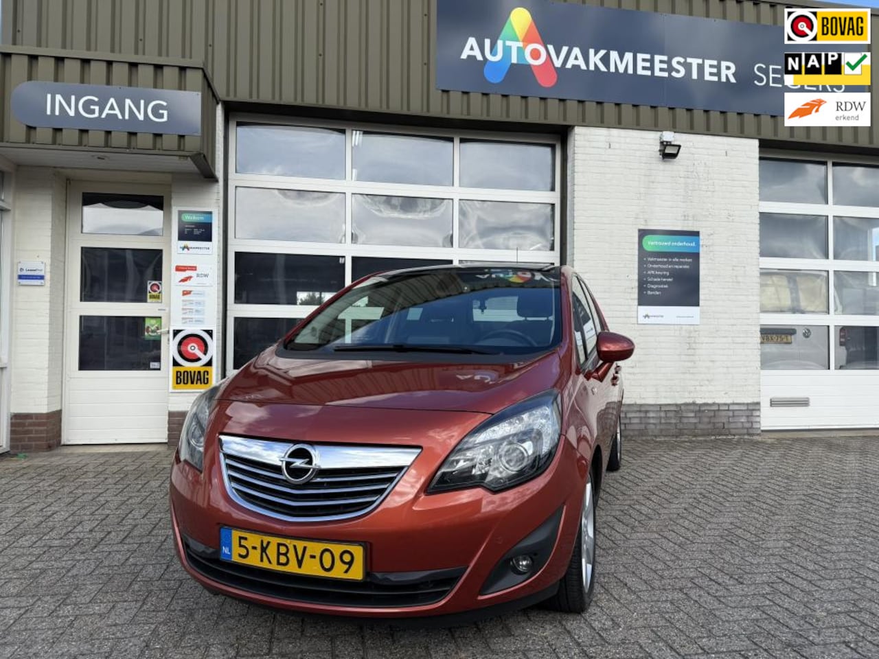 Opel Meriva - 1.4 Turbo Cosmo|Goed onderhouden|Navi| - AutoWereld.nl