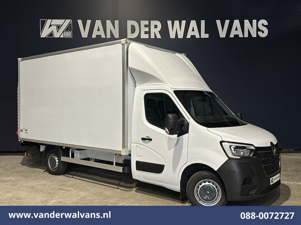Renault Master - 2.3 dCi 164pk Bakwagen Laadklep Euro6 Airco | LED | Cruisecontrol Bijrijdersbank - AutoWereld.nl