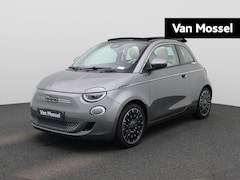 Fiat 500 C - 500e La Prima 42 kWh AUTOMAAT | LEDER | ADAPTIEVE CRUISE | CAMERA | NAVIGATIE | WINTERPAKK