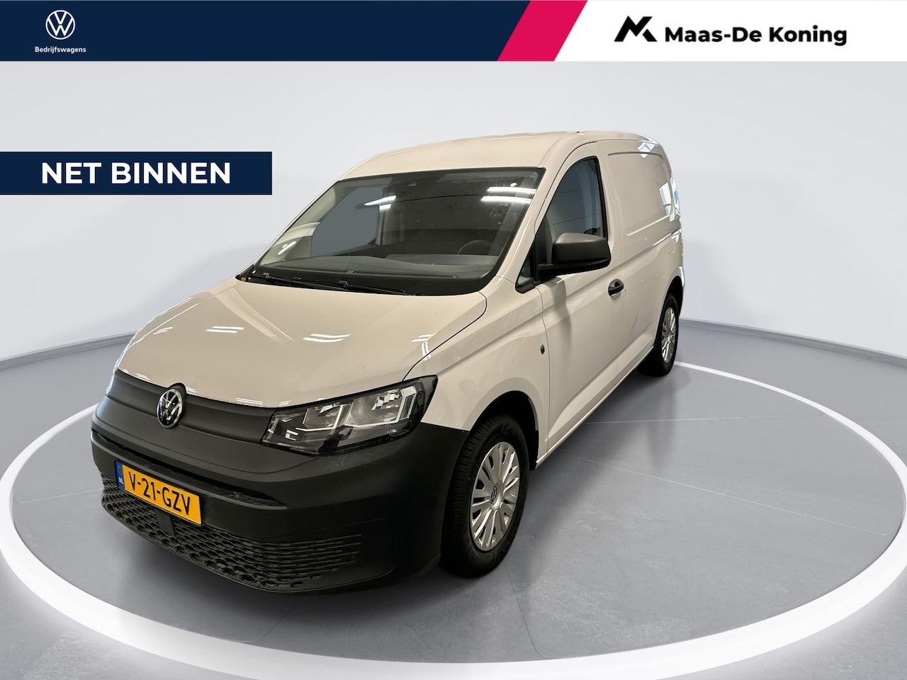 Volkswagen Caddy Cargo - 2.0 TDI 102pk Comfort · Apple/Android Car Play · Tussenschot · Betimmering · Vloerplaat · - AutoWereld.nl