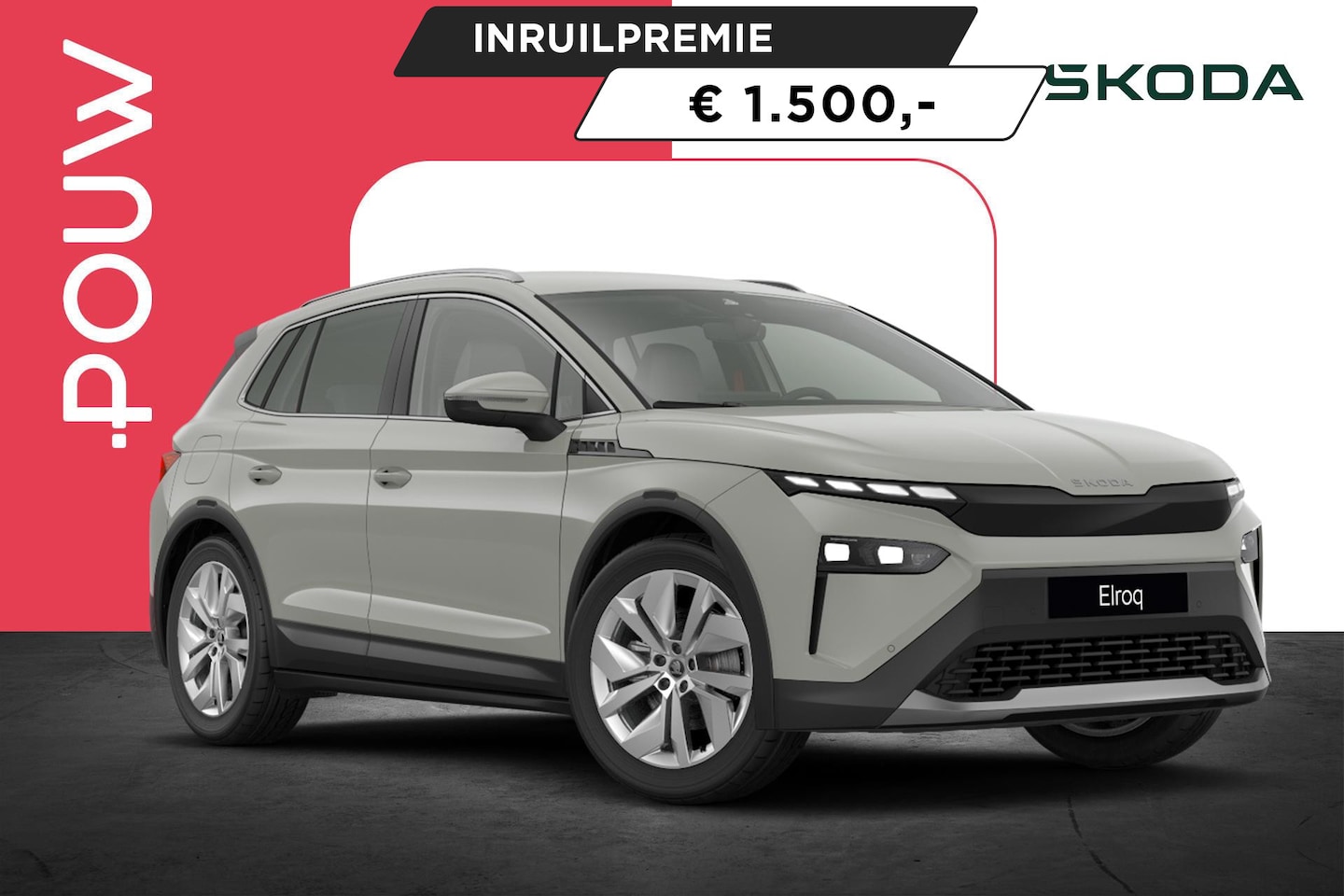 Skoda Elroq - 204pk 60 Business Edition | Business Upgrade Pakket Plus | Trekhaak Wegklapbaar - AutoWereld.nl
