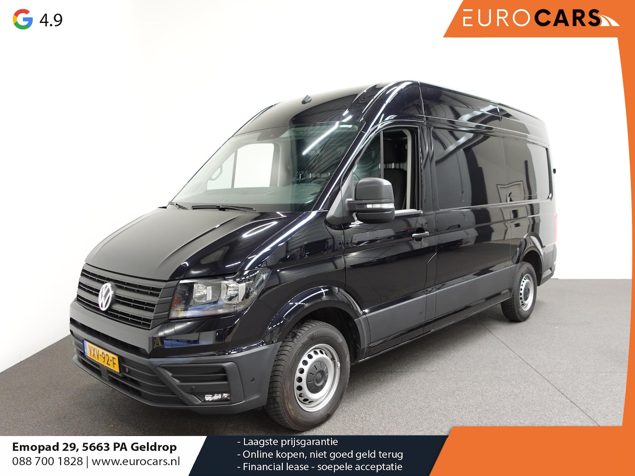 Volkswagen Crafter - 177pk Automaat L3H3 L2H2 Highline Airco App-connect ACC Camera Trekhaak - AutoWereld.nl