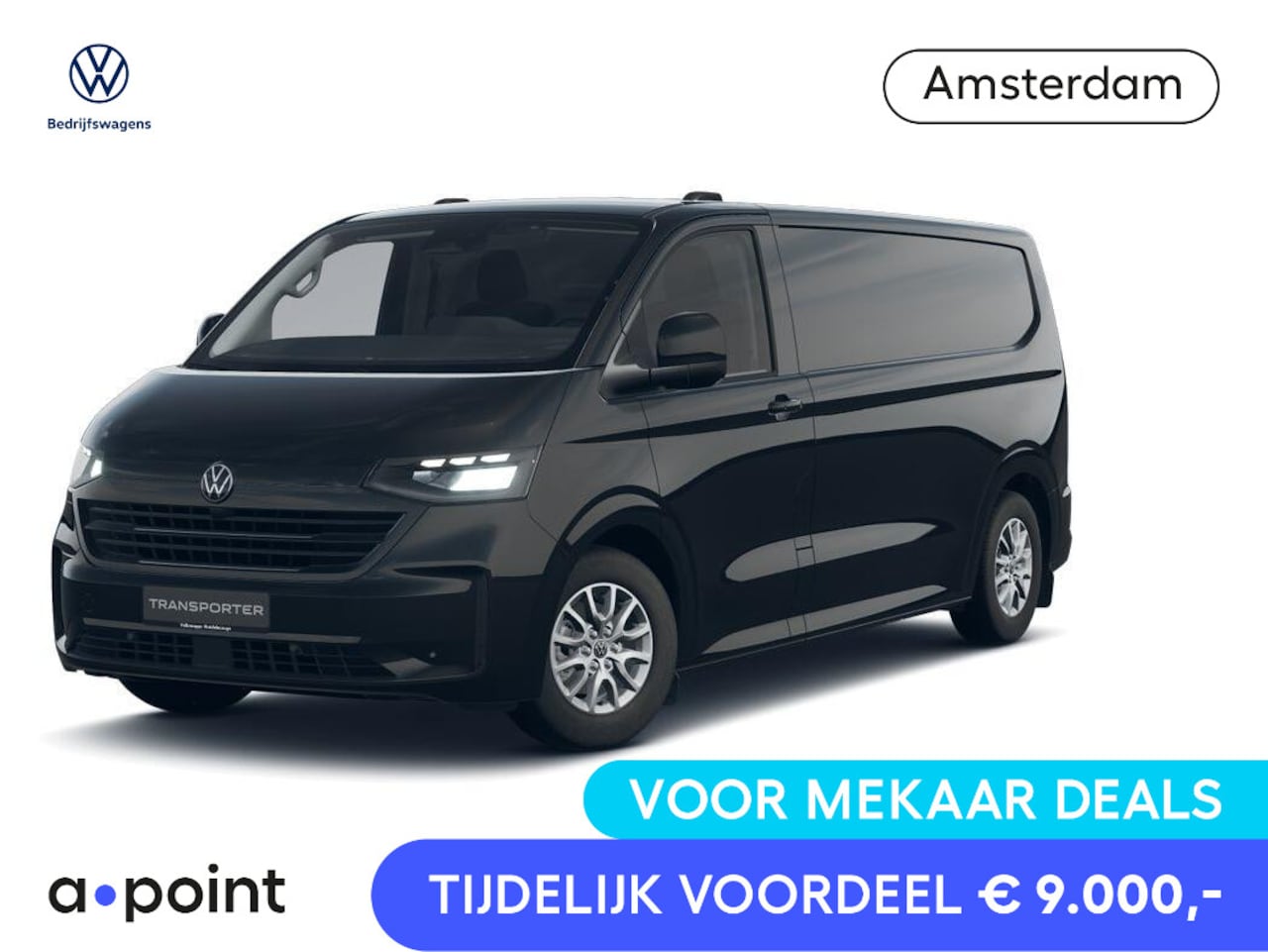 Volkswagen e-Transporter - Bedrijfswagens Style L2 Elektromotor 160 kW (218 pk) 3500 mm Elek - AutoWereld.nl