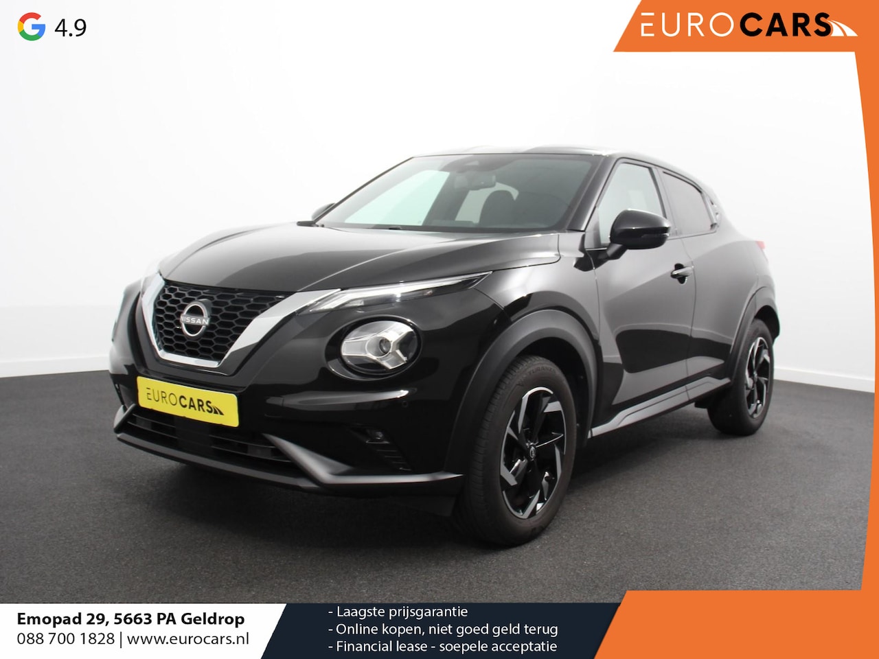 Nissan Juke - 1.0 DIG-T N-Connecta Climate control Cruise control Achteruitrijcamera Keyless Navigatie L - AutoWereld.nl