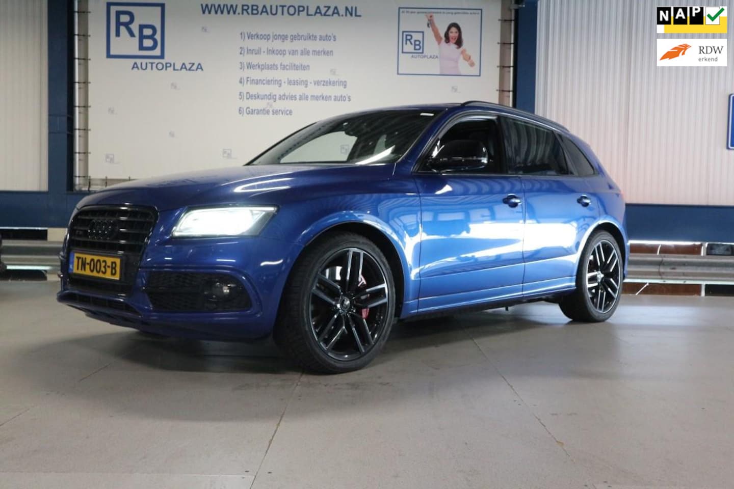 Audi Q5 SQ5 - 3.0 TDI Plus quattro Pro Line / Bleu Pearl ! ! ! - AutoWereld.nl