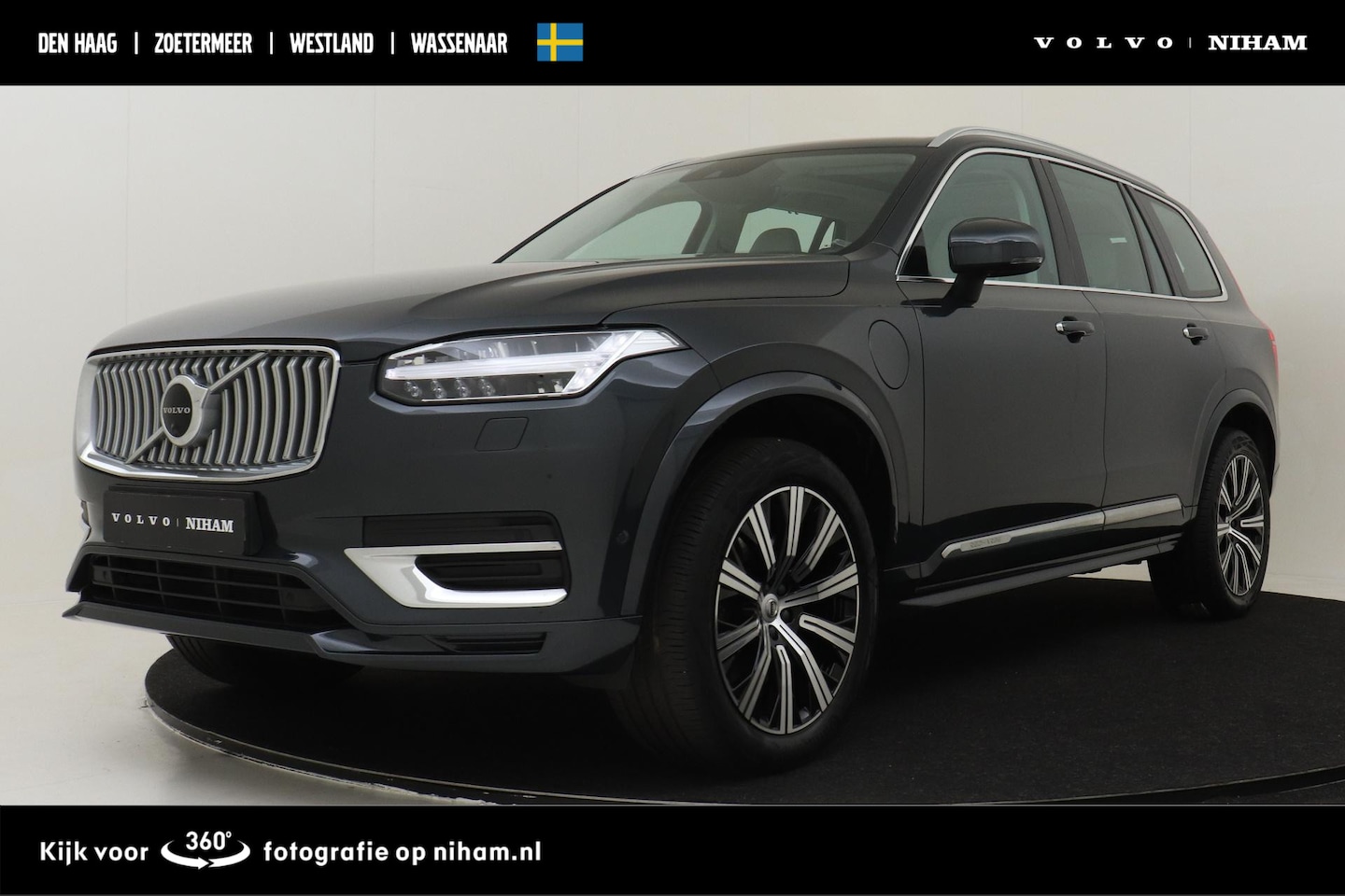 Volvo XC90 - T8 RECHARGE AWD INSCRIPTION EXCLUSIVE -PANO.DAK|HARMAN/KARDON|GEVENT.LEDER+MASSAGE|360°CAM - AutoWereld.nl