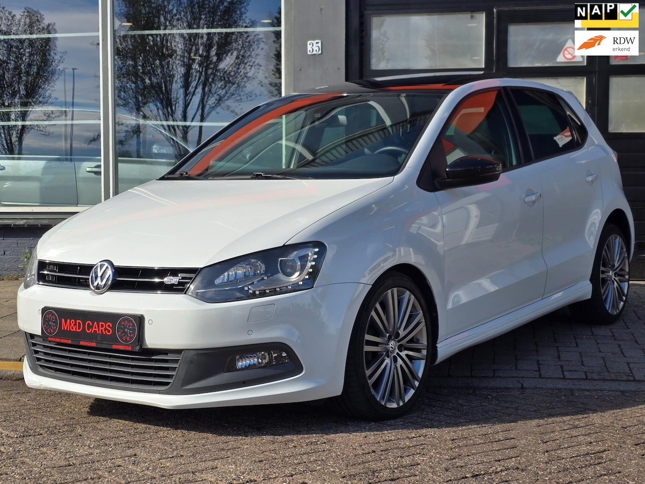 Volkswagen Polo - 1.4 TSI BlueGT AUTOMAAT/PANO/NAP/PDC/STOEL VW/CR CONTROL - AutoWereld.nl