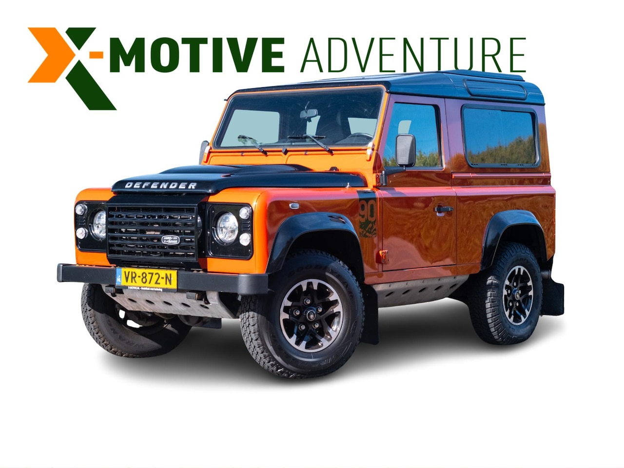 Land Rover Defender - 2.2 D SW 90" XTech Adventure | 1 eig | Volleder | Airco | Stoelverwarming | Cold Climate p - AutoWereld.nl