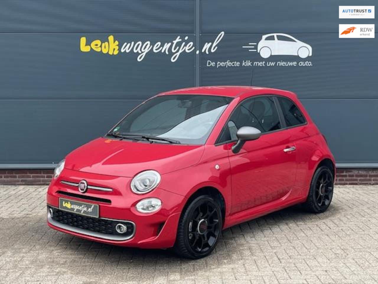 Fiat 500 - 1.2 S *sportinterieur *16” *donker glas *spoilers - AutoWereld.nl