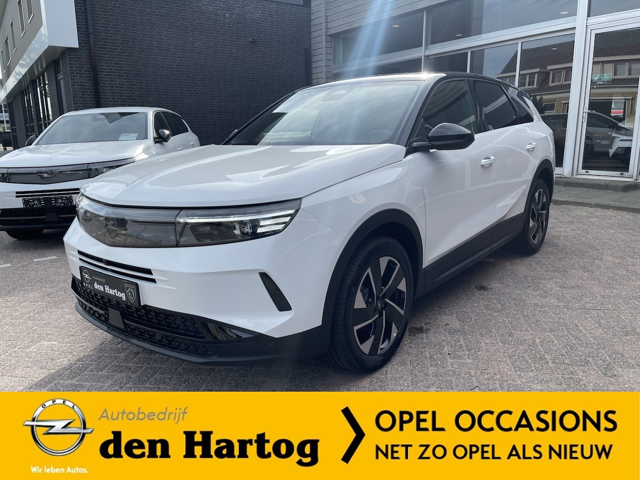 Opel Grandland - 1.2 Turbo Hybrid GS Panorama dak/Focal Speakers/Electr achterklep. - AutoWereld.nl